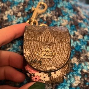 Coach floral AirPod case